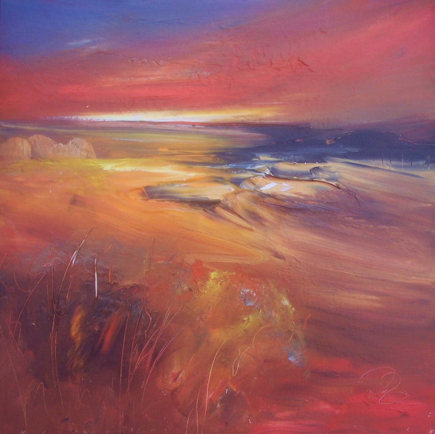 'Pacific Glow' by artist Rosanne Barr